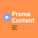 promo content android application logo